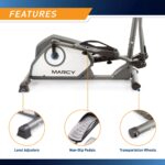 Máquina Elíptica Marcy NS-40501E resistencia magnética 8 niveles LCD cardio hogar