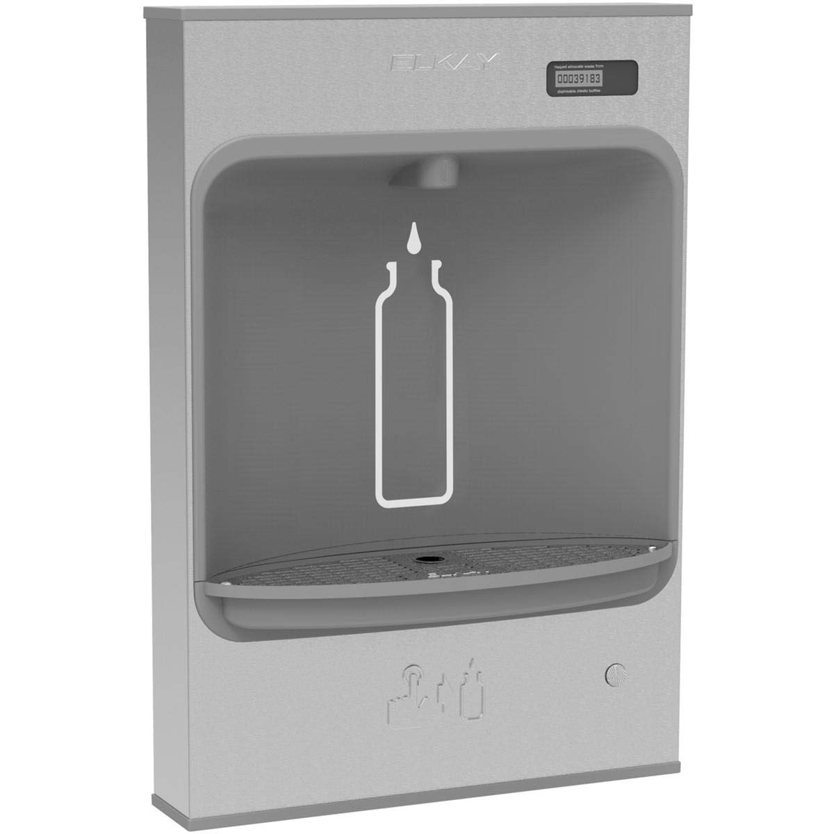 Version 1.0.0 Estación de llenado de botellas Elkay DSSBF8S EZH2O mecánica montaje en superficie