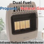 Calentador pared gas natural LP World MKTG KWD326 3 placas 18000 BTU 800 sq ft