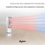 Ventilador y Calentador Dyson Hot+Cool AM09 61874-01 Jet Focus Air Multiplier Cerámica Modo Personal y Habitación Rango