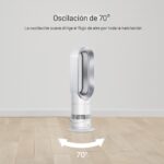 Ventilador y Calentador Dyson Hot+Cool AM09 61874-01 Jet Focus Air Multiplier Cerámica Modo Personal y Habitación Rango