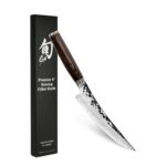 Shun Cutlery Premier - Cuchillo para deshuesar y filetear de 6 pulgadas, se desliza fácilmente a través de la carne y el