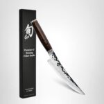 Shun Cutlery Premier - Cuchillo para deshuesar y filetear de 6 pulgadas, se desliza fácilmente a través de la carne y el