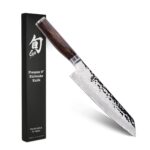 Shun Premier - Cuchillo Kiritsuke de 8 pulgadas, cuchillo de cocina japonés hecho a mano para chefs profesionales y domé