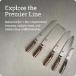 Shun Premier - Cuchillo Kiritsuke de 8 pulgadas, cuchillo de cocina japonés hecho a mano para chefs profesionales y domé