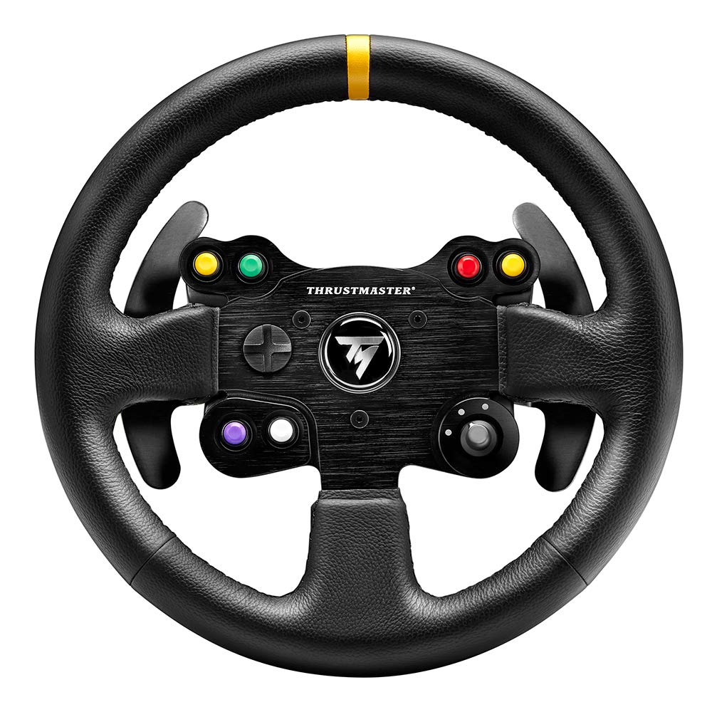 Version 1.0.0 Llanta Desmontable Thrustmaster Leather 28GT 4060057 cuero cosido a mano 11 pulgadas compatible PS5 PS4 Xbox Series PC