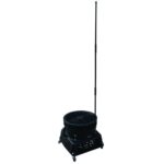 Soplador de tubo XPOWER BR-460L 1 HP 5800 CFM con luces LED, resistente a la intemperie, 18 pulgadas, certificado ETL/CE