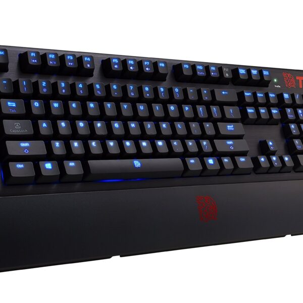 Teclado Mecánico para Juegos Thermaltake Tt eSports Poseidon Z KB-BAZ-KLBLUS-01 aluminio forjado interruptores azules hu