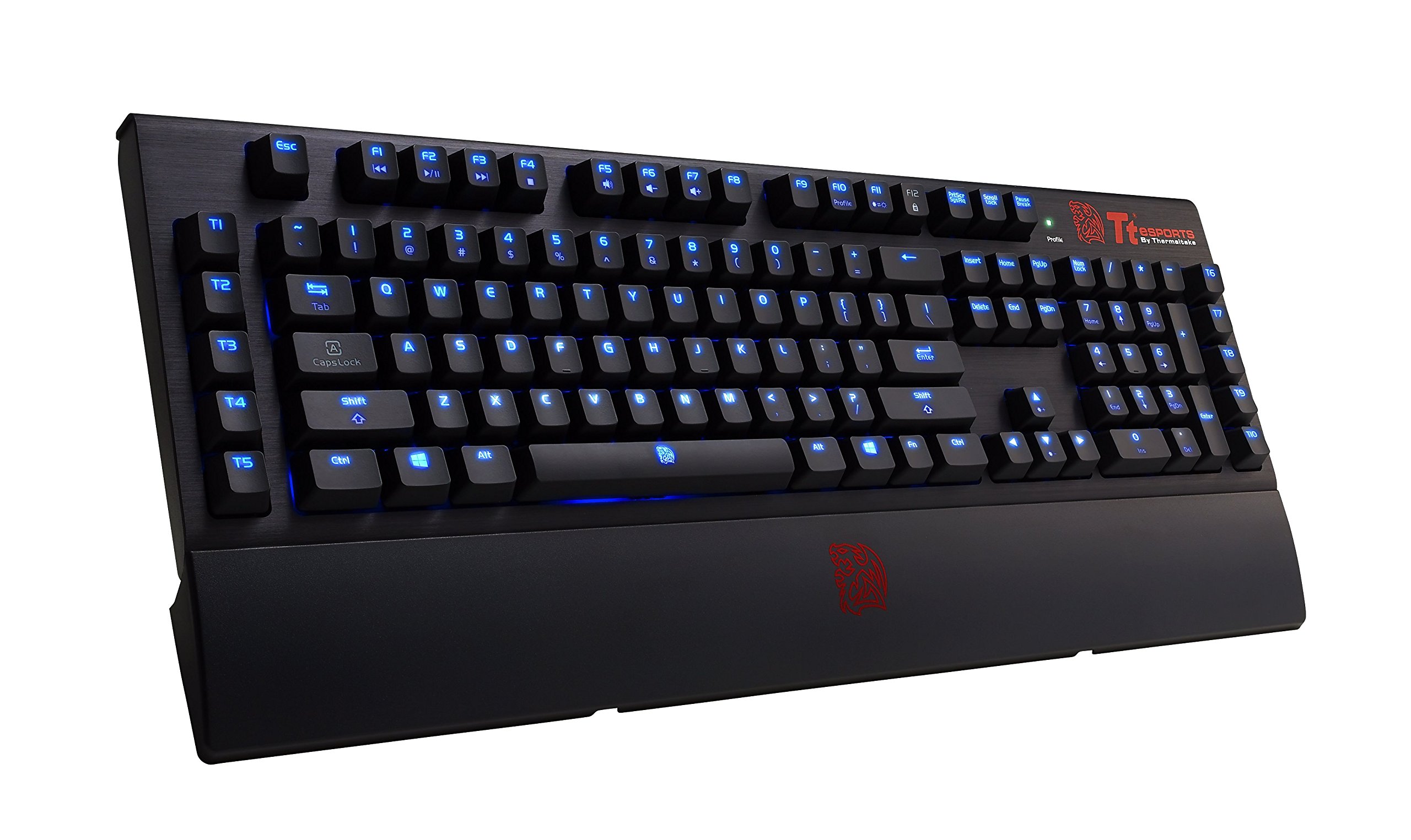 Version 1.0.0 Teclado Mecánico para Juegos Thermaltake Tt eSports Poseidon Z KB-BAZ-KLBLUS-01 aluminio forjado interruptores azules hu