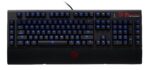Teclado Mecánico para Juegos Thermaltake Tt eSports Poseidon Z KB-BAZ-KLBLUS-01 aluminio forjado interruptores azules hu