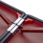 Montclair ThermaTop™ Master Massage Mesa de masaje portátil de 31 pulgadas con espuma viscoelástica, paneles de reiki y
