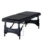 Mesa de masaje portátil Galaxy Therma Top Master de 30" Pacakge Beauty Bed Built Black