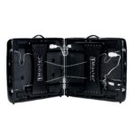 Mesa de masaje portátil Galaxy Therma Top Master de 30" Pacakge Beauty Bed Built Black