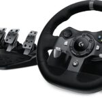 Volante de carreras Logitech G920 941-000121 Force Feedback 900 grados rotacion pedales para Xbox Series X S One y PC ne