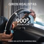 Volante de carreras Logitech G920 941-000121 Force Feedback 900 grados rotacion pedales para Xbox Series X S One y PC ne