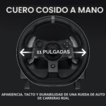 Volante de carreras Logitech G920 941-000121 Force Feedback 900 grados rotacion pedales para Xbox Series X S One y PC ne