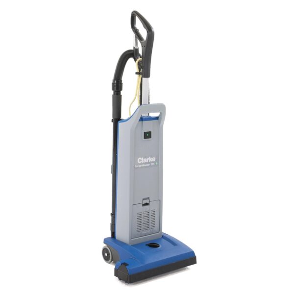 Aspiradora vertical Clarke CarpetMaster 115 Nilfisk 107407691 trayectoria 15 pulgadas color azul