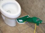 Trapeadora de Vapor Bissell Commercial BGST1566 12.5 pulgadas 1500W 15oz con 3 almohadillas verde