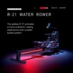 Remo de agua adidas R-21 AVUS-10450 resistencia hidráulica 7 niveles potencia autogeneradora LCD