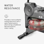 Remo de agua adidas R-21 AVUS-10450 resistencia hidráulica 7 niveles potencia autogeneradora LCD