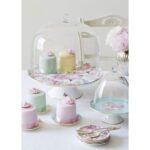 Juego de 4 platos decorativos Royal Albert 40010666 Miranda Kerr patrones mixtos porcelana