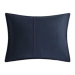 Cubrecama edredón ligero reversible 100 por ciento algodón Nautica Revman International 210470 tamaño King azul gris col