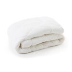 Juego de ropa de cama MALOUF MA01CKWHWHBB California King blanco sabanas edredon fundas