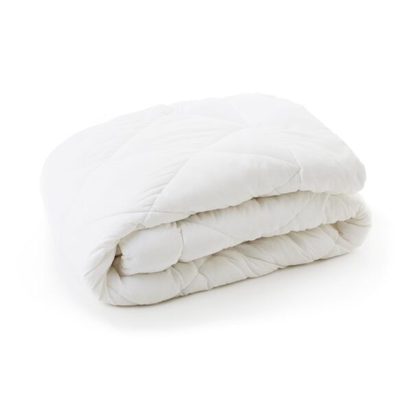 Juego de ropa de cama MALOUF MA01CKWHWHBB California King blanco sabanas edredon fundas