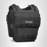 CAP - Chaleco con peso ajustable de 20 a 150 libras para entrenamiento de fuerza, correr y entrenamientos, chaleco de pe