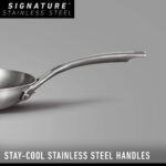 Batería de cocina Calphalon 1950766 antiadherente de aluminio anodizado 10 piezas plateado