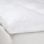Almohada de plumas de pato Bedford Home 64A-68861 blanca tamaño estándar relleno 100% plumas naturales