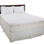 Almohada de plumas de pato Bedford Home 64A-68861 blanca tamaño estándar relleno 100% plumas naturales