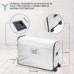 Colchón inflable de cama con marco y funda rodante Ivation EZ-Bed IV-IAEZBQA120BG bomba integrada autoapagado
