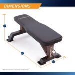 Steelbody Banco de pesas utilitario Deluxe para gimnasio en casa, levantamiento de pesas y entrenamiento de fuerza