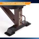 Steelbody Banco de pesas utilitario Deluxe para gimnasio en casa, levantamiento de pesas y entrenamiento de fuerza