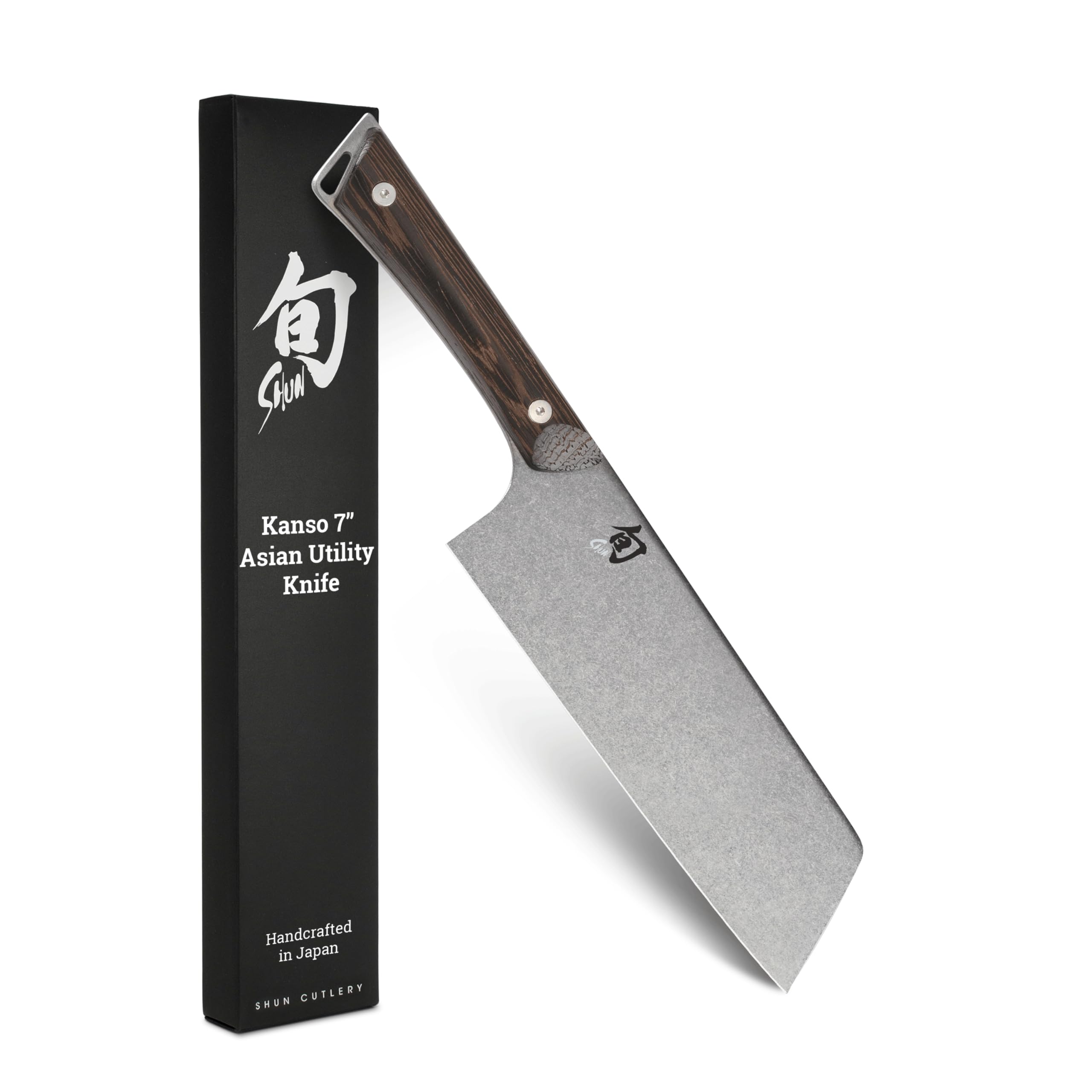 Version 1.0.0 Shun Kanso - Cuchillo asiático utilitario (7")