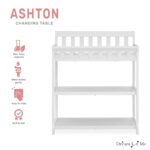 Dream On Me Ashton - Cambiador de mesa, color blanco