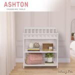 Dream On Me Ashton - Cambiador de mesa, color blanco