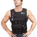 RUNmax Chaleco con peso ajustable de 20 libras a 150 libras con opción de hombreras para hombres y mujeres