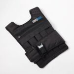 RUNmax Chaleco con peso ajustable de 20 libras a 150 libras con opción de hombreras para hombres y mujeres