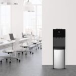 Dispensador de agua Avalon A4BLWTRCLR de carga inferior con 3 temperaturas caliente fría y natural gabinete de acero ino