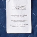 Juego de edredón Waverly Maldives ICIL 15219 matrimonial queen percal de poliéster ligero porcelana 3 piezas