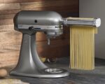 Accesorio para pasta KitchenAid KSMPRA juego 3 piezas rodillo laminador cortador espagueti fettuccini acero inoxidable p