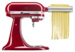 Accesorio para pasta KitchenAid KSMPRA juego 3 piezas rodillo laminador cortador espagueti fettuccini acero inoxidable p