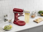 Accesorio para pasta KitchenAid KSMPRA juego 3 piezas rodillo laminador cortador espagueti fettuccini acero inoxidable p