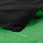 Juego de ropa de cama bicolor Tache Home Fashion DUALColorGreen-C tamano California King color verde