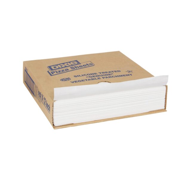 Hojas de Papel Pergamino Siliconado para Pizza GP PRO Georgia Pacific Dixie 27S12 Blanco 12 Pulgadas Caja con 1000 Hojas