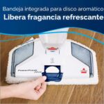 Vaporera de Piso Bissell PowerFresh Deluxe 1806C 12 Amp 25 Pies Cable