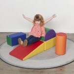 ECR4Kids SoftZone - Juego de trepar y gatear, bloques de construcción, surtido, 5 piezas