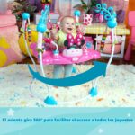 Bright Starts Disney Baby MINNIE MOUSE PeekABoo Centro de Actividades Saltador para Bebé con 8 Juguetes, Luces y Sonidos
